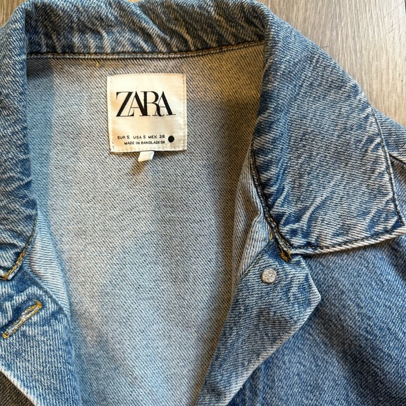 Zara Size Small Jean Jacket - Picture 2 of 3